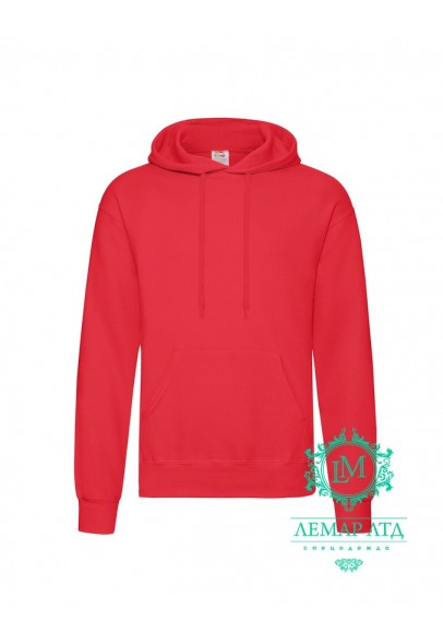 Худі CLASSIC HOODED SWEAT Fruit of the Loom red
